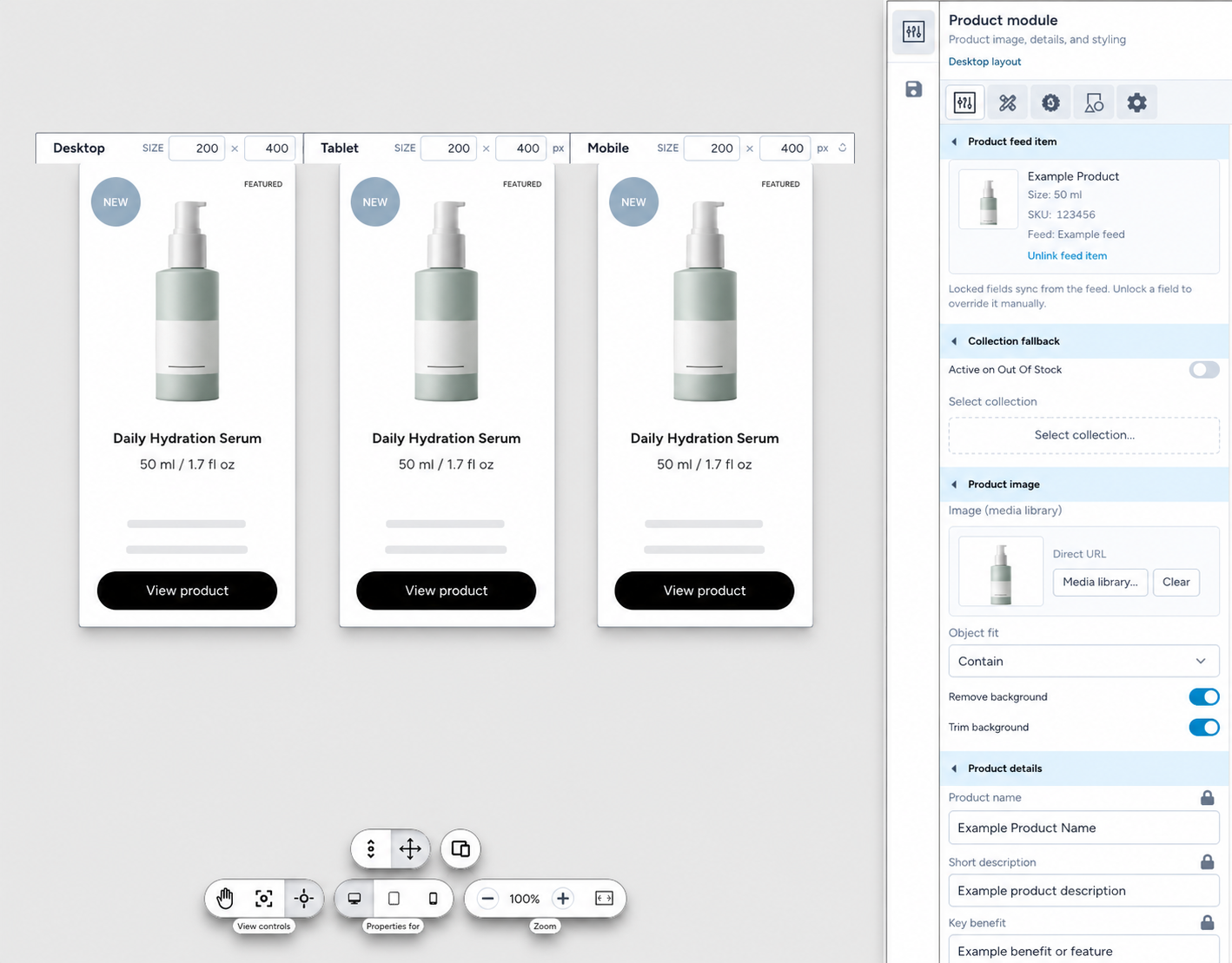 Creative Editor Sponsored Product